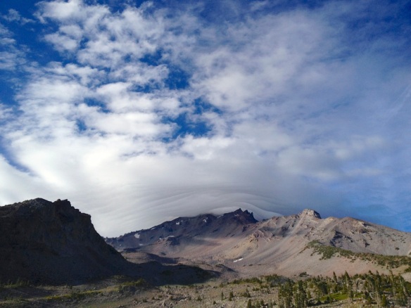 Mt. Shasta clouds
